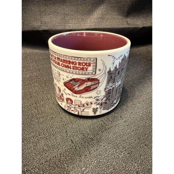 Starbucks Hollywood Studios Disney Parks Been There Series Pin Drop 14 Oz Mug - Picture 2 of 7